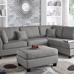 Sectional &ottoman
