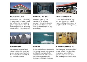 Fuel Tank Filtration and Cleaning