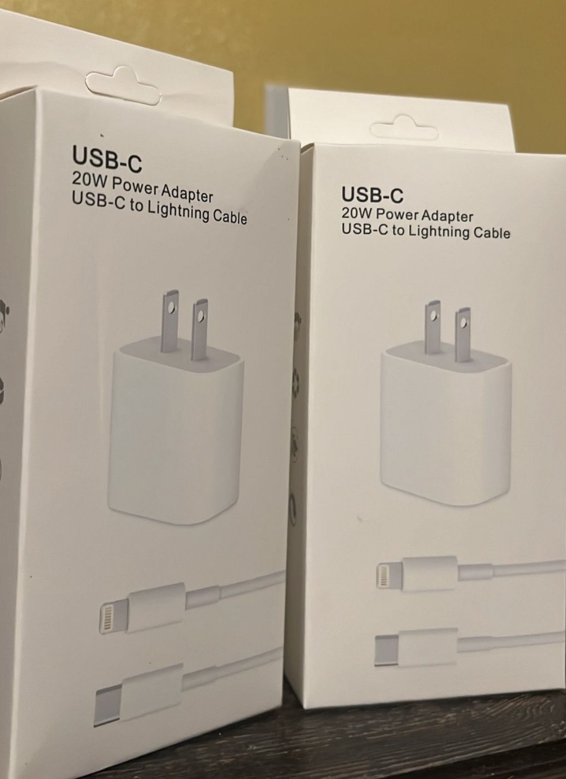 Regular IPhone Charger And iPhone 15 Charger