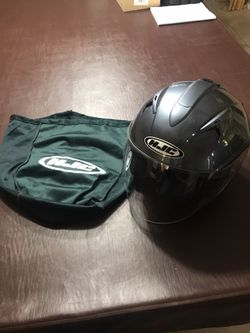 HJC motorcycle helmet. Great shape NEVER dropped.