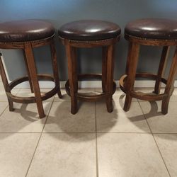 3 Bar Stools 