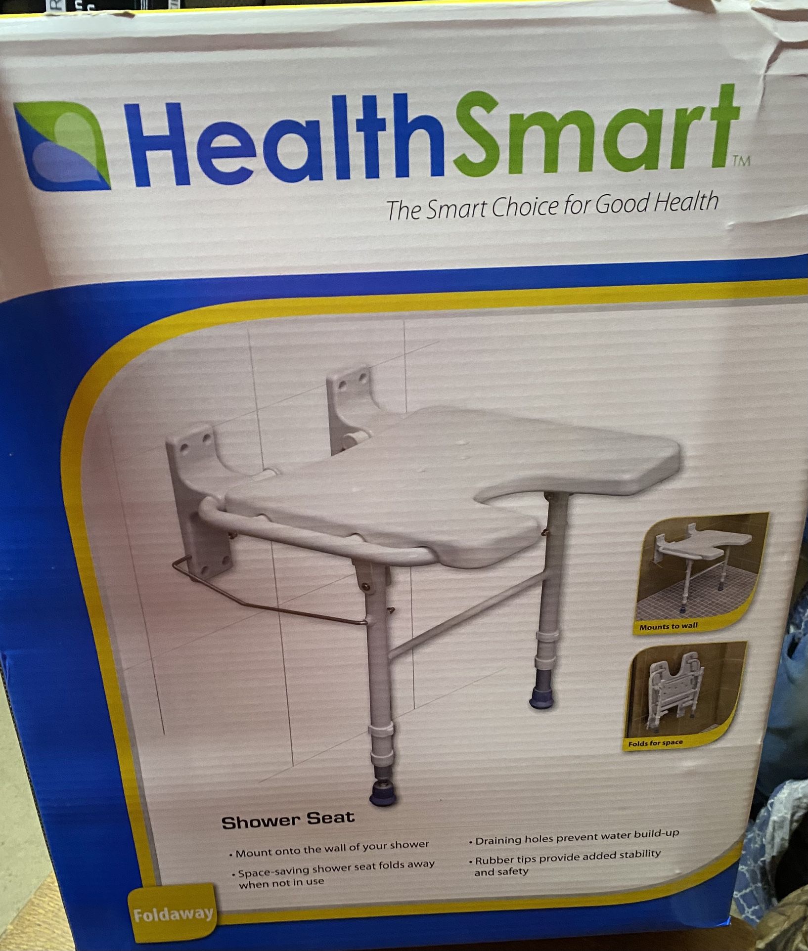 HealthSmart Foldaway Bath Seat