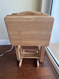 Set of 4 TV trays