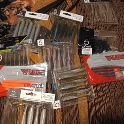 Fishing plastic baits