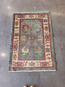 Handmade Turkish Oushak Rug – 2’9” x 4’