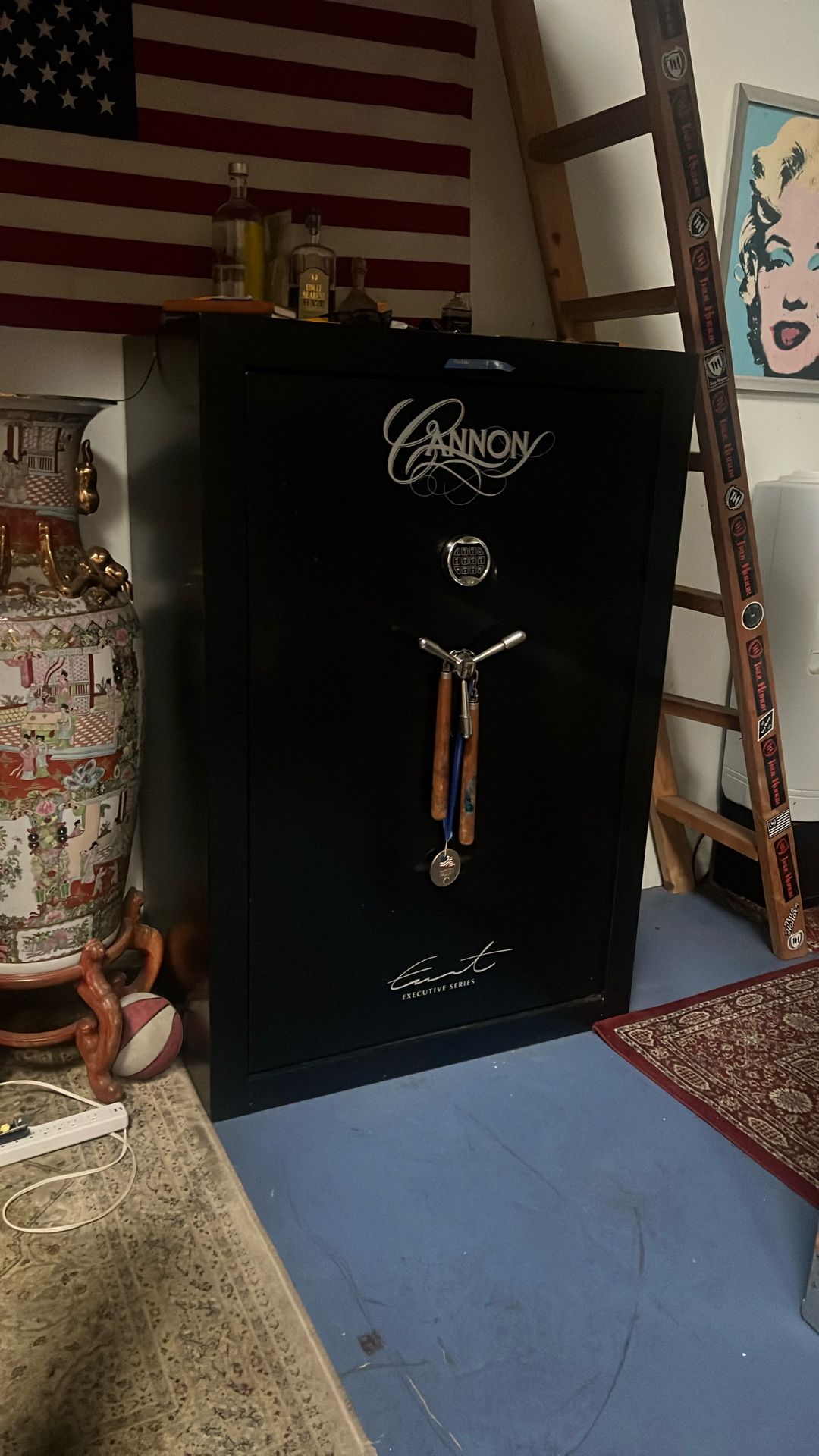 800lbs 🔥 Cannon Heavy-Duty Fire-Rated Safe – Massive 5-Foot Model Paid $3,000 Originally