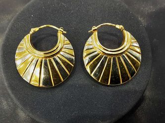 Jacket Earrings - Yellow Gold 14k (.585) 3.2 grams