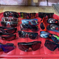 Multiple Sun Glasses, Sunglasses, Ray Bans, Oakley