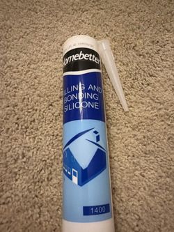 Homebetter 1400 Silicone Sealant – Waterproof Window & Bathroom Caulk 300m