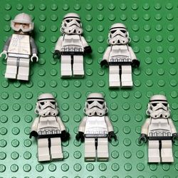 Lego Starwars Trooper Lots (lot Of 6)