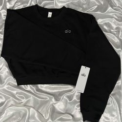 Alo Cropped Sweatshirt