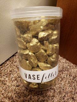 Gold Glass Vase Filler