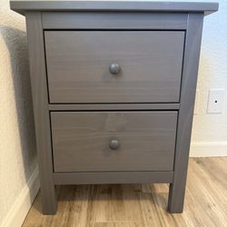 Grey Bedside Table
