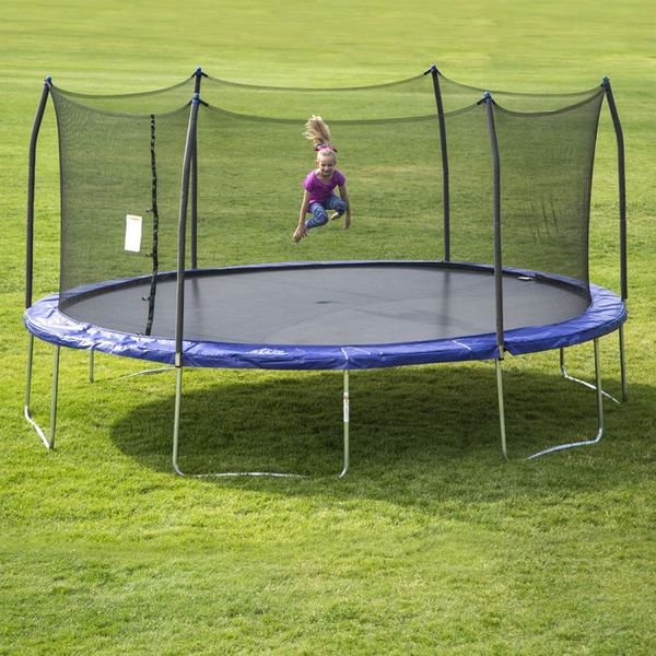 HUGE trampoline 14x16 oval for Sale in Everett, WA OfferUp