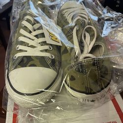 Converse Low Tops camouflage