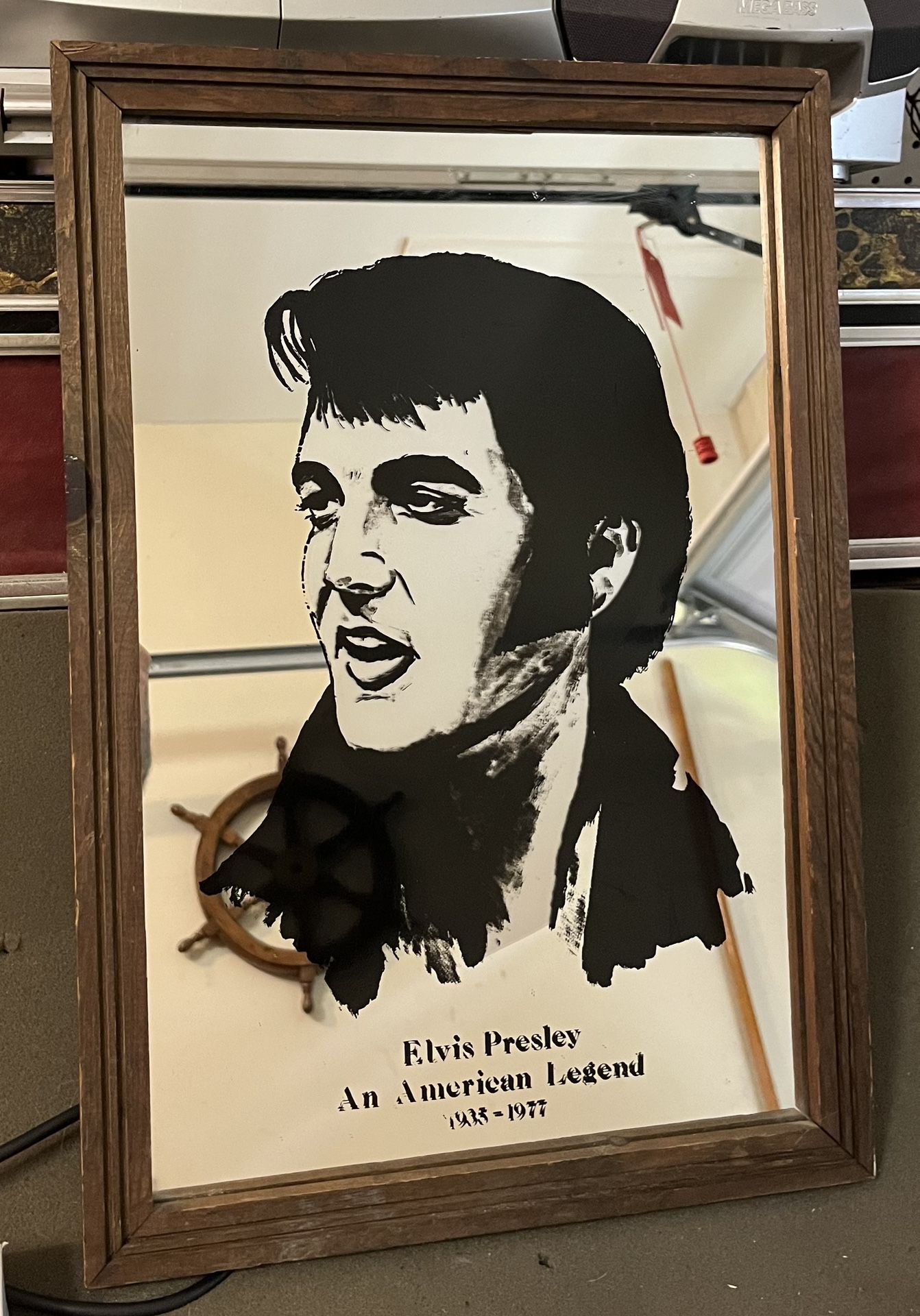 Vintage Elvis Presley “An American Legend 1(contact info removed)” Mirror