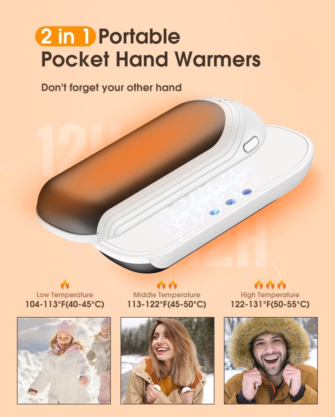 Rechargeable Hand Warmer