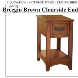 As is / Brown End Table 