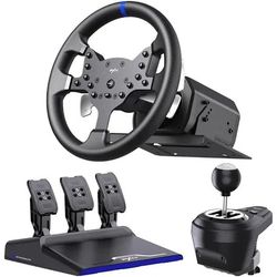 PXN V99 Racing Wheel, Pedals, and Shifter Set