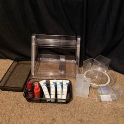 Bathroom Organizer Set with Accessories