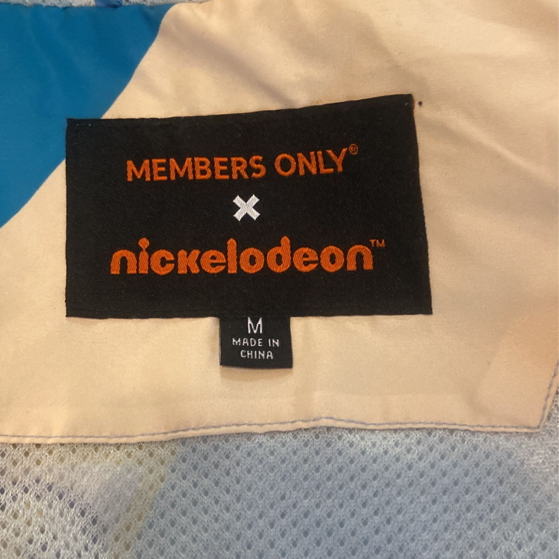 Nickelodeon Members Only Windbreaker