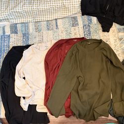 Thermal/Waffle Knit Set (4 Items) - Size XL