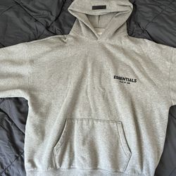 Essentials Fear of God Gray Hoodie