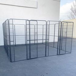New in box $320 Heavy Duty 10x10x5ft Tall Pet Playpen 16-Panel Dog Crate Kennel Exercise Cage Fence 