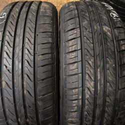 2 Tires 205.60.16 Sentury 99 % Tread Dot 2524