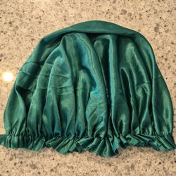 Silk Satin Green Bonnet Baby Toddler size 