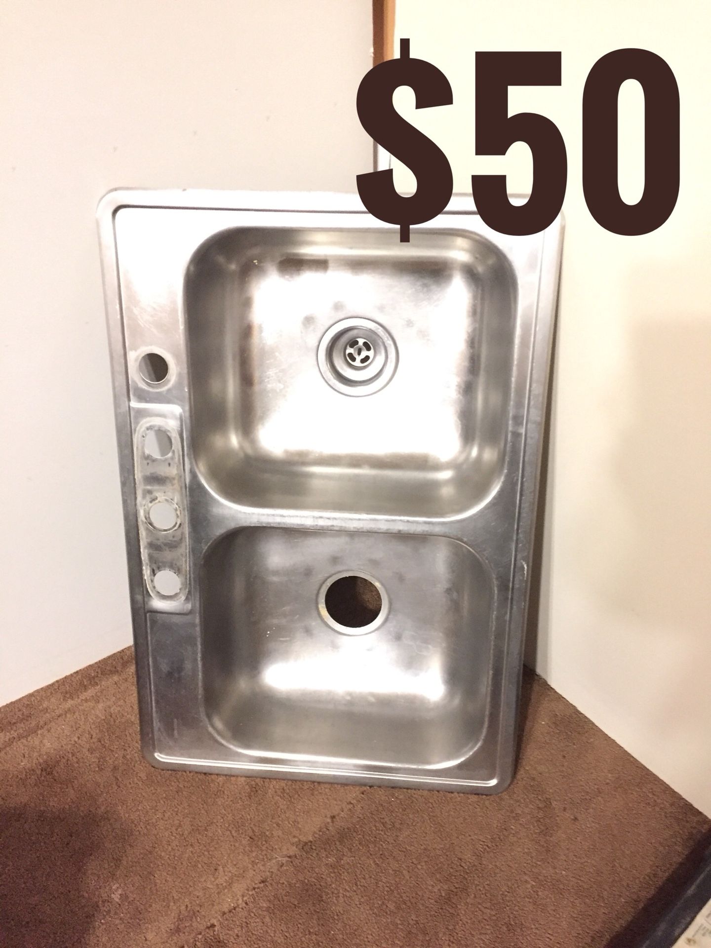 Double Kitchen Sink