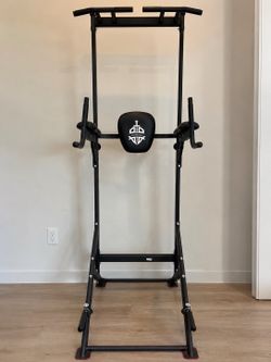 Sports royal power tower pull up dips station