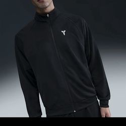 Nike Kobe Bryant Knit Jacket Full Zip Training HJ8097-010 Black Men's Size L