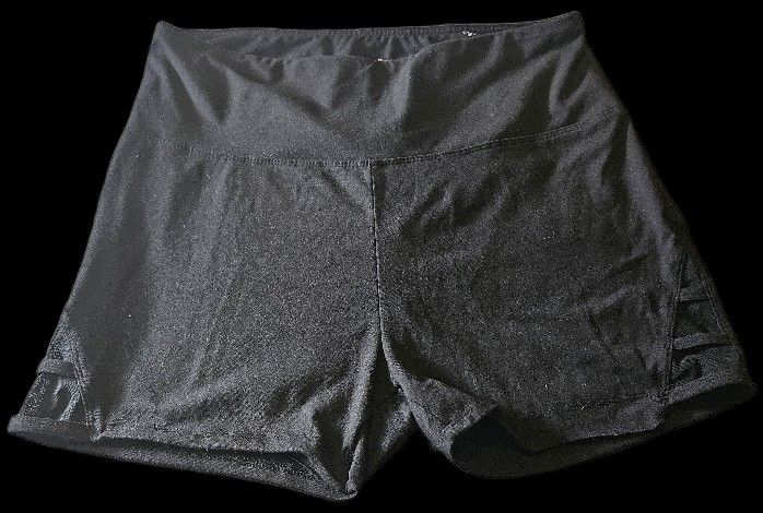 Marika Black Women's Athletic Shorts