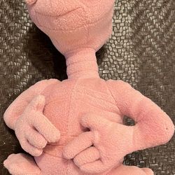 Vintage ET The Extraterrestrial Plush Stuffed Animal Movie Alien Universal