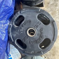 35lb Rubber Olympic Weight Plates