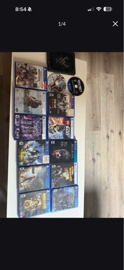 Bundle Of Ps4 And Ps5 Games (Shoot Offers)