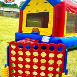 Bounce House & Mega Connect 4
