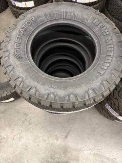 (4) LT 285-70-17 Predator Mutant X-AT 10 ply Free install Financing available