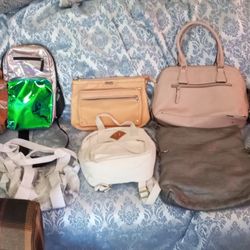 Womans Purses $5.00 Each ,Accessory Bags $3.00.each 