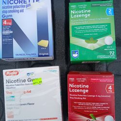 Stop Smoking With Nicotene Gum And Losenge