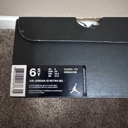  Air Jordan 12 Retro BG 'French Blue'