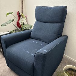 Upholstered Swivel Rocking Chair