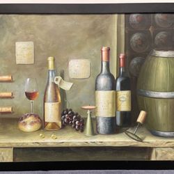 Large Oil Painting On Canvas