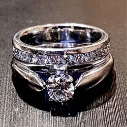 Engagement Ring And Wedding Ring