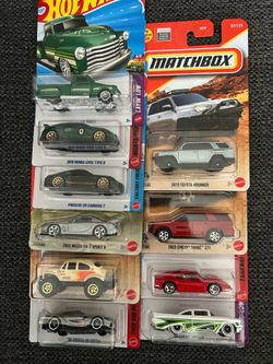 Mathbox & hot wheels collectibles toys