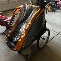 Chariot Double Bike Stroller Or Buggy
