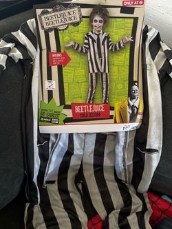 Beetlejuice Child Costume Size Small by Rubies