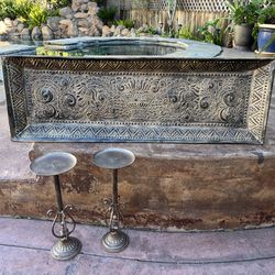 Galvanized Metal Wall Decor