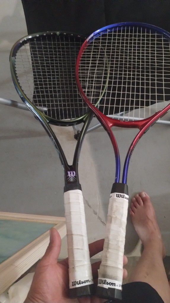 Wilson Tennis Rackets Two